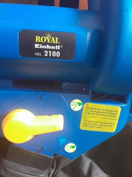 Photo of free Garden Vac/Blower (Burbage) #2