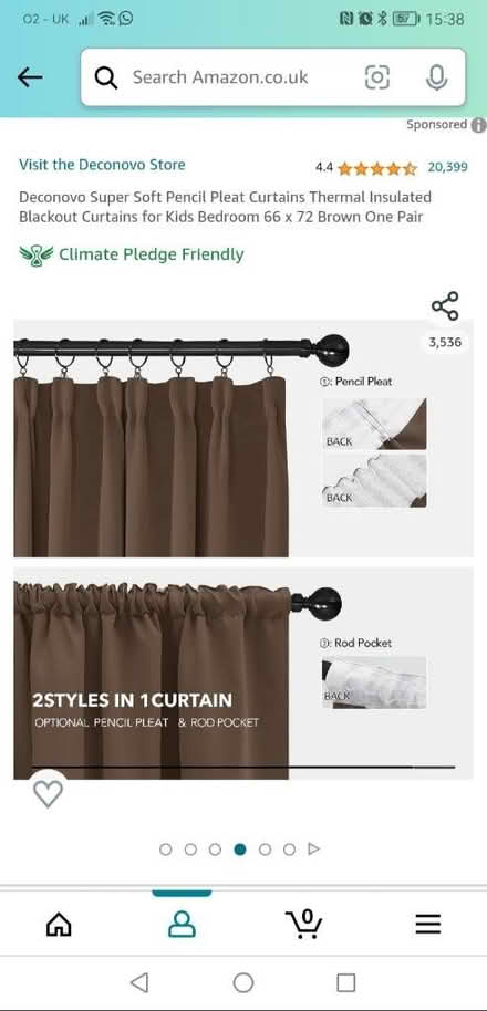 Photo of free Large Curtains (Brighton, BN2) #1