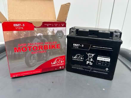 Photo of free Motor cycle battery (NE27) #2