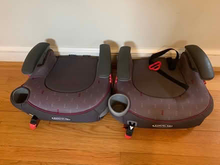 Photo of free Graco XL backless booster seats (2) (Silver Spring-Holy Cross Hosp.) #1
