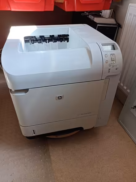 Photo of free HP LaserJet P4014n Printer black and white (New Catton NR3) #4