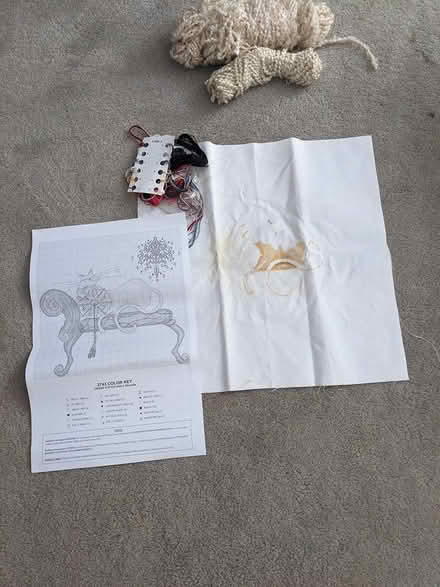 Photo of free Partially-used crafts supplies (Cupertino/Saratoga border) #1