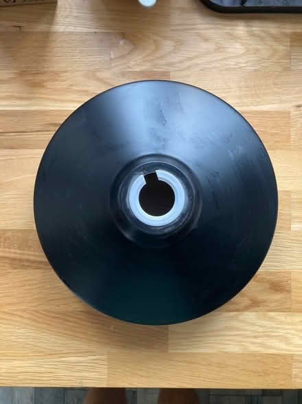 Photo of free Black metal lampshade (Keynsham) #3