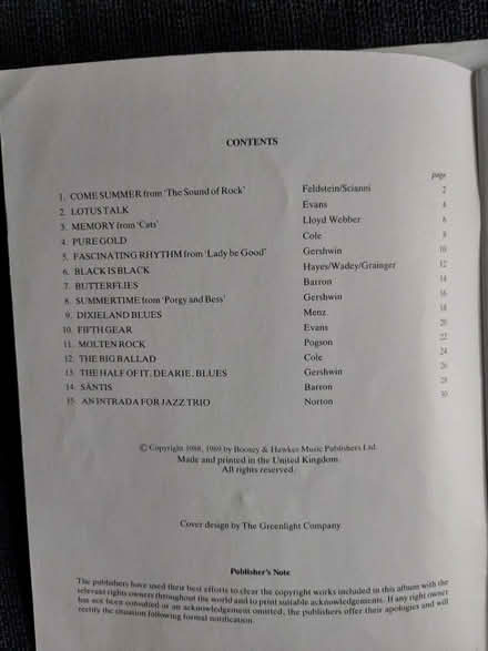 Photo of free Flute sheet music (Tattenhoe MK4) #1