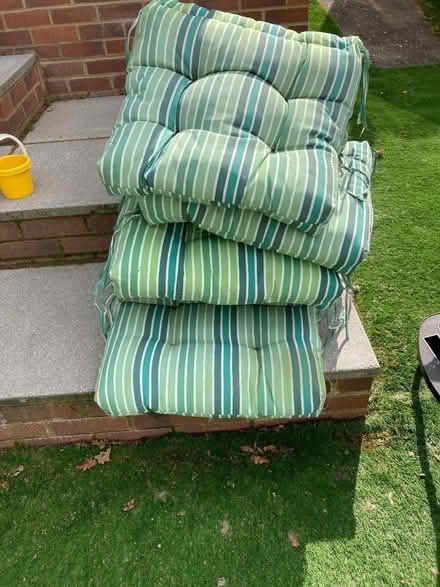 Photo of free Outside chair cushions (Queens Park BH8) #1