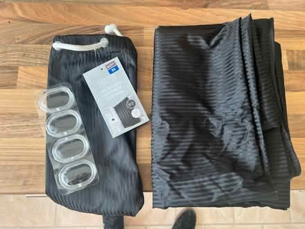 Photo of free Shower curtain (half) 3 feet wide (Letchworth SG6) #1