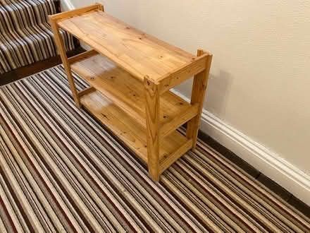 Photo of free Shoe Rack / Low Shelf Unit (Dublin 3) #2