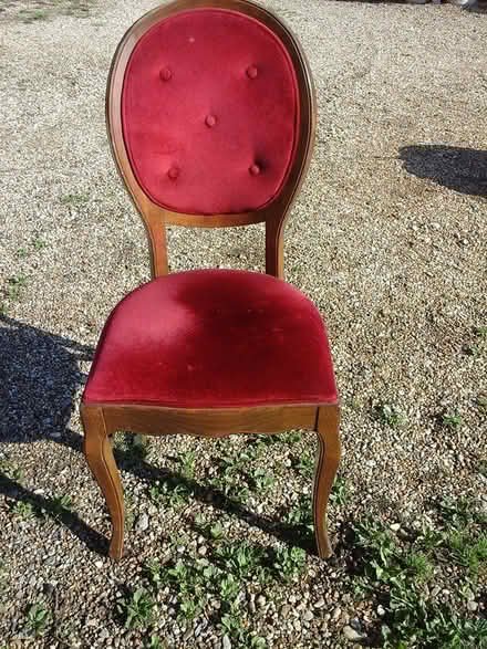 Photo of free Dining chairs x 6 (Leiston/Saxmundham area IP16) #1