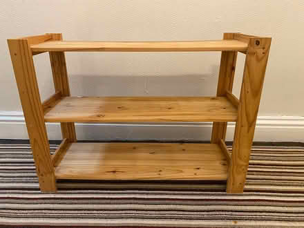 Photo of free Shoe Rack / Low Shelf Unit (Dublin 3) #1