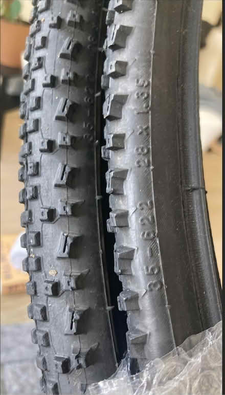 Photo of free Slightly used Schwalbe cyclocross tires (Earls Court SW5) #1