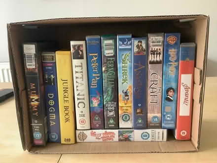 Photo of free Videotapes (Malahide, Co. Dublin) #1
