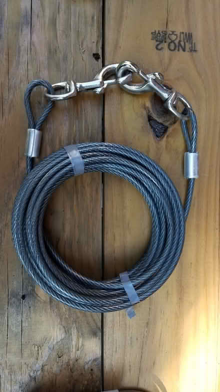 Photo of free Large dog tie-out cable (Farmington @ 11 Mile) #1