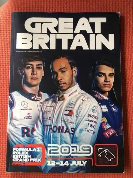 Photo of free GB Formula 1 2019 race programme (Summertown- OX2) #1