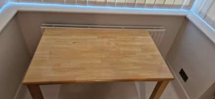 Photo of free Solid wood table (Northfields) #2