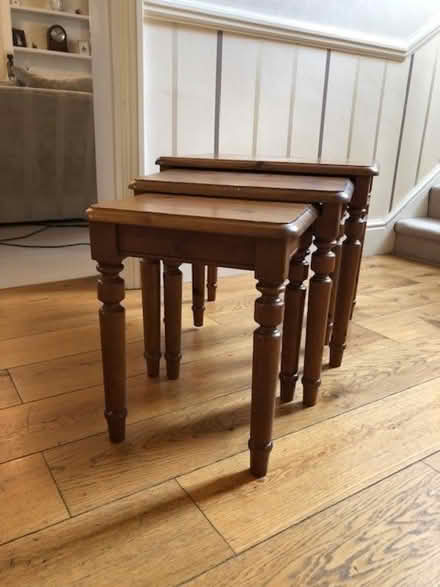 Photo of free Nest of three side tables (Coombe KT3) #2