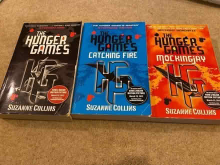 Photo of free The Hunger games books (Letchworth SG6) #1