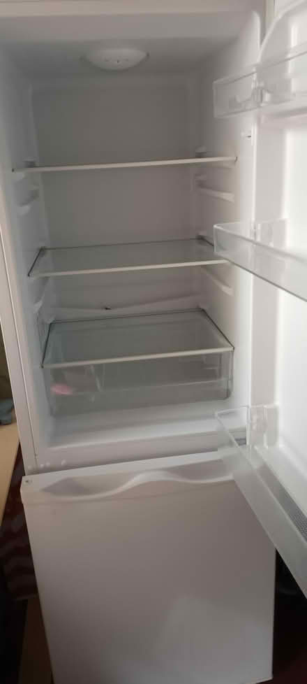 Photo of free White fridge/freezer (Halton LS15) #2