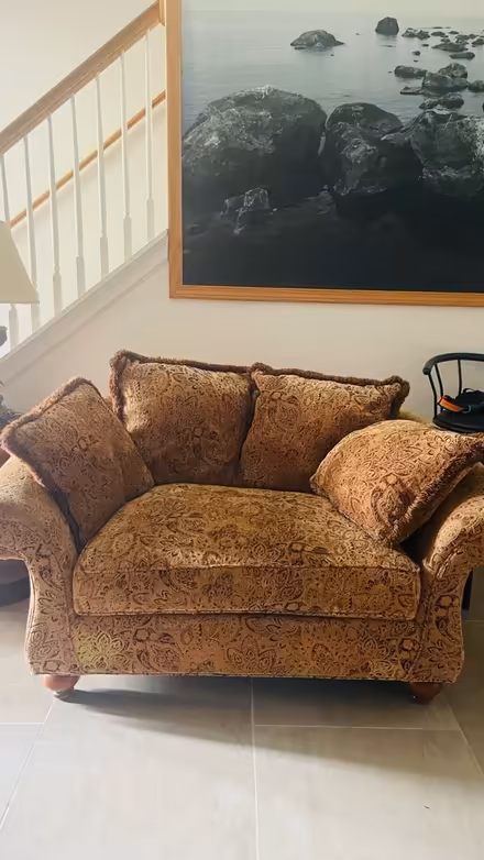Photo of free oversized love seat (Fairburn,Ga 30213) #1