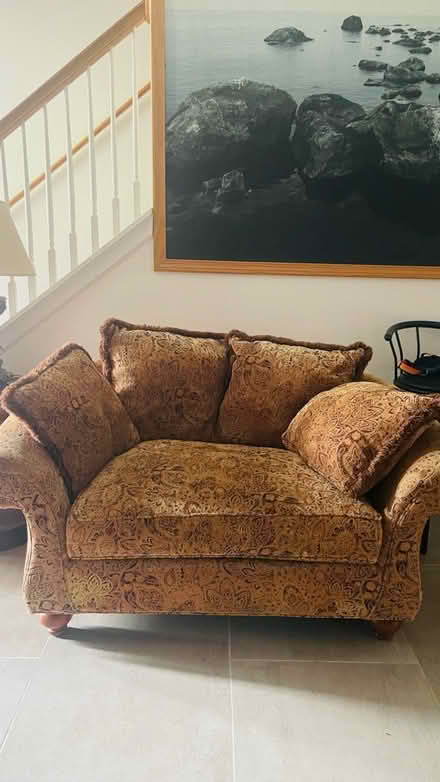 Photo of free oversized love seat (Fairburn,Ga 30213) #1