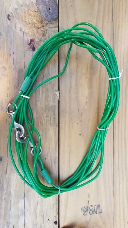 Photo of free Dog tie-out cable - used (Farmington @ 11 Mile) #1