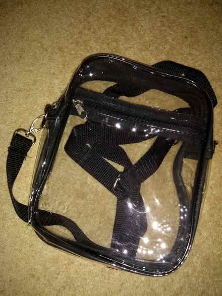 Photo of free Clear PVC cross body shoulder bag (Knaresborough HG5) #1