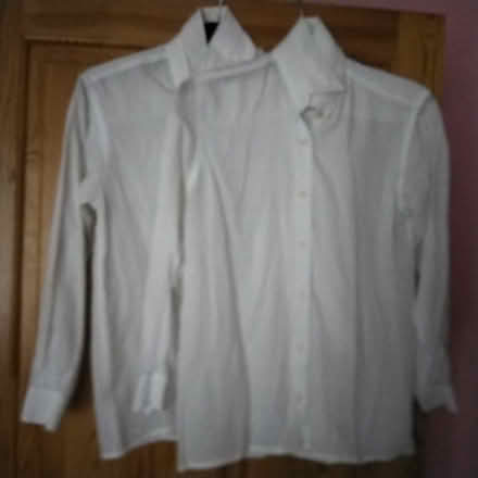 Photo of free girls white school shirts (Marton Bank FY3) #1
