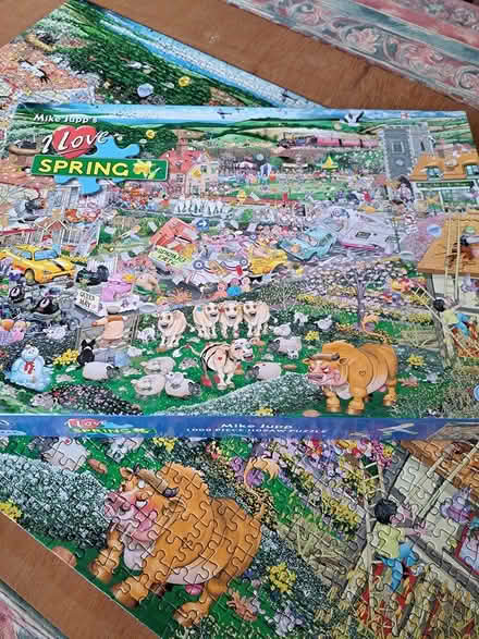 Photo of free 1000 piece jigsaw complete (melksham east SN12) #2