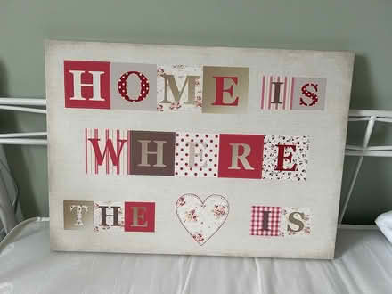 Photo of free Home is where the Heart is Canvas (Technology Drive CV21) #1