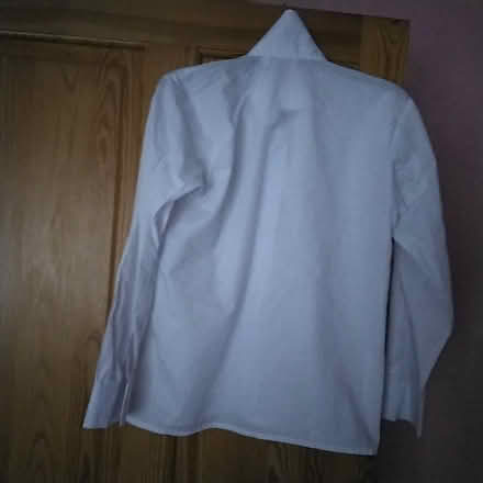 Photo of free girls white long sleeve school shirt (Marton Bank FY3) #1