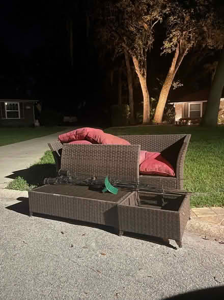 Photo of free outdoor furniture and scrap metal (Jacksonville) #1