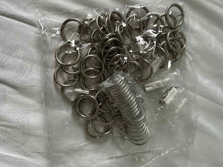 Photo of free Metal Curtain Pole Rings (Technology Drive CV21) #1