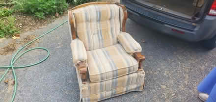 Photo of free upholstered arm chair (Hampstead) #1
