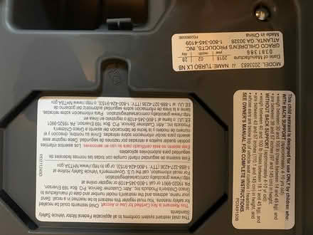 Photo of free Graco XL backless booster seats (2) (Silver Spring-Holy Cross Hosp.) #2