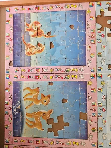 Photo of free Vintage Puzzle Pieces (paisley and imperial) #3