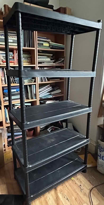 Photo of free Plastic shelves (AB25) #1
