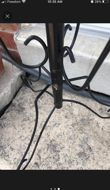 Photo of free Metal Plant Holder (NE Burlington) #2