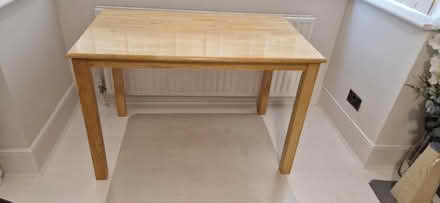 Photo of free Solid wood table (Northfields) #1