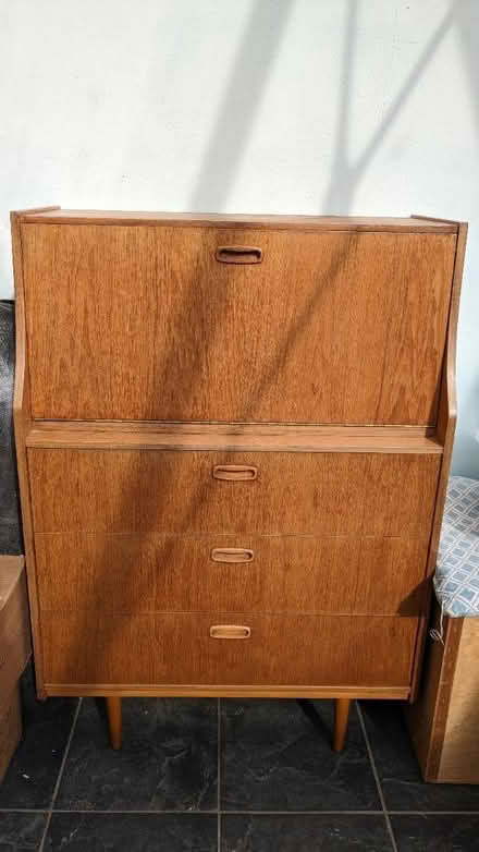 Photo of free Mid century bureau/desk (Landport, Lewes) #2