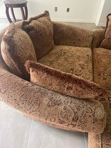 Photo of free oversized love seat (Fairburn,Ga 30213) #2