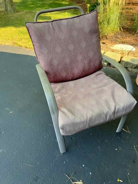 Photo of free 2ea - Patio Chairs with cushions (Near Randall and Algonquin Rds) #1