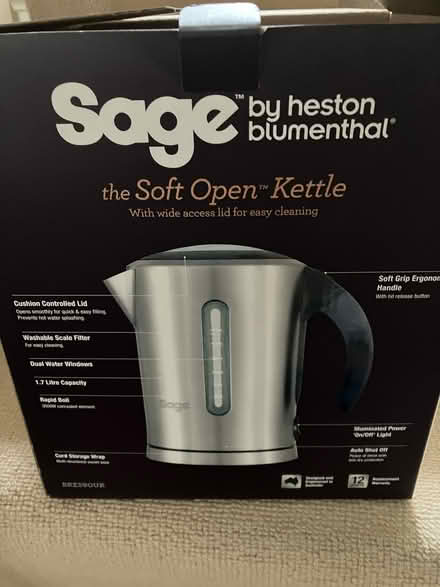 Photo of free Kettle - Sage by Heston Blumenthal (Maida Vale W9) #3