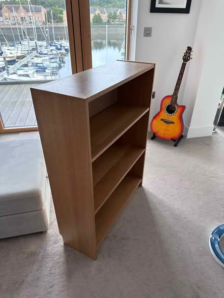 Photo of free IKEA Oak Book Case (Cardiff Bay CF11) #3