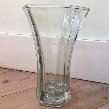 Photo of free Heavy glass vase (Leytonstone) #1