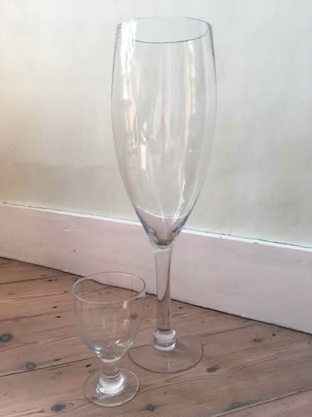 Photo of free Giant decorative wine glass (Leytonstone) #1