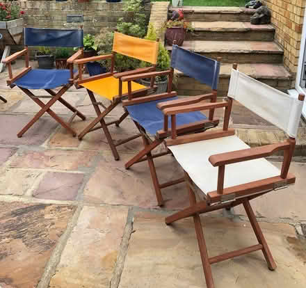 Photo of free x4 Folding outdoor chairs (Billericay CM12) #3