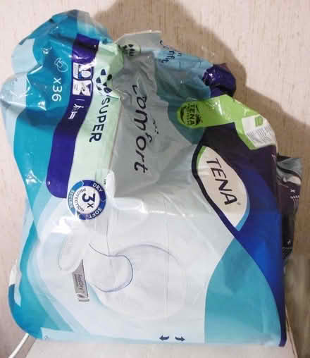 Photo of free Tena Comfort Extra/Super part packs (New Catton NR3) #2