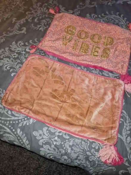 Photo of free Pink bolster pillow cases (NG3) #3
