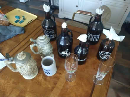 Photo of free Beer steins glasses and growlers (Rochester hills Adams/auburn) #1