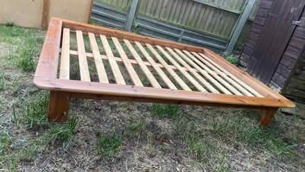 Photo of free Wooden double bed (Hanwell, Ealing W7) #4