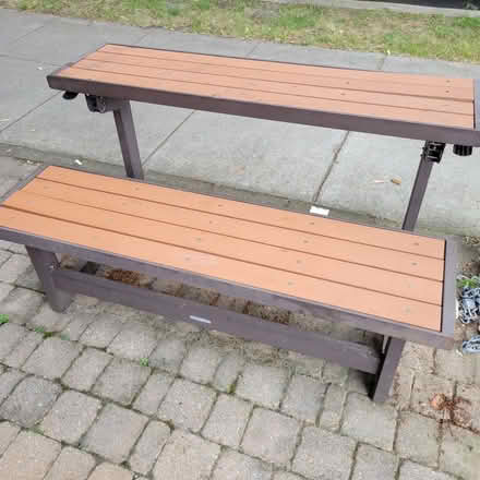 Photo of free Outdoor tables/benches (Columbia Heights) #2